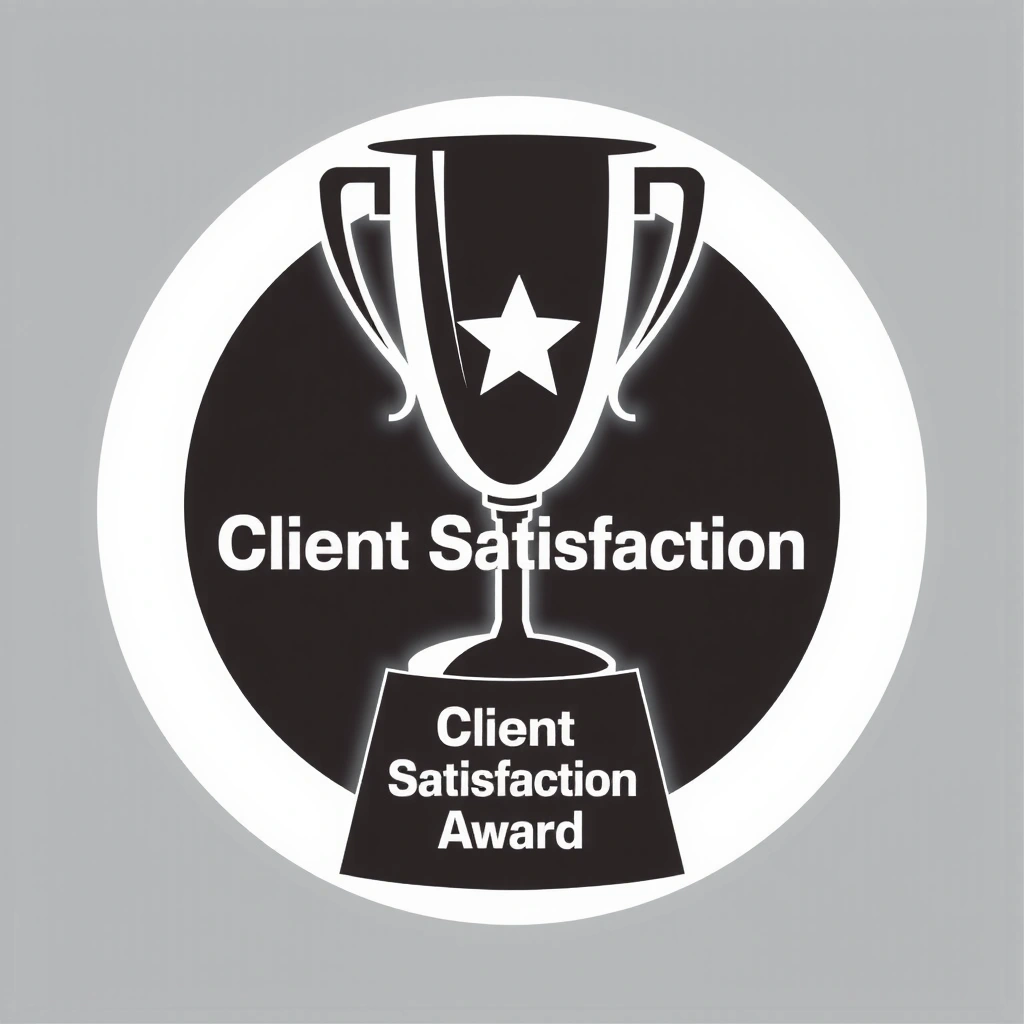 Client Satisfaction Award trophy icon