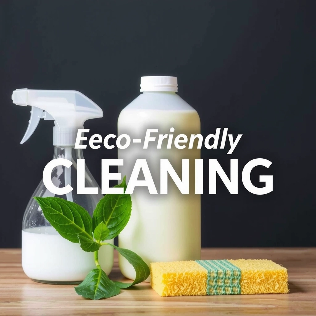 Blog post thumbnail: Eco-Friendly Cleaning for a Healthier Home