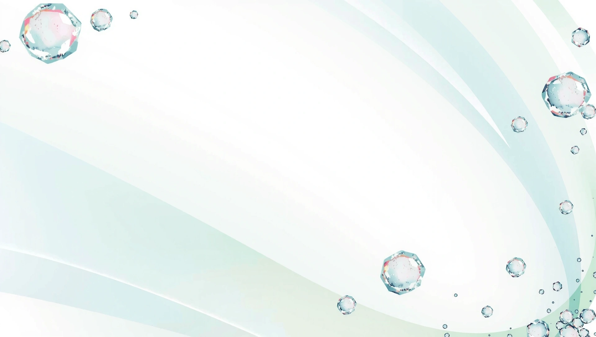 Abstract background of cleaning bubbles and streaks